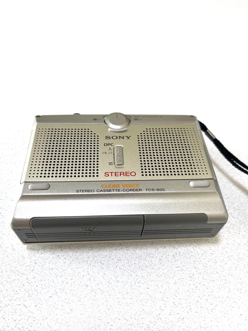 完動品SONY TCS-600カセットレコーダー　　　再/録オートリバース