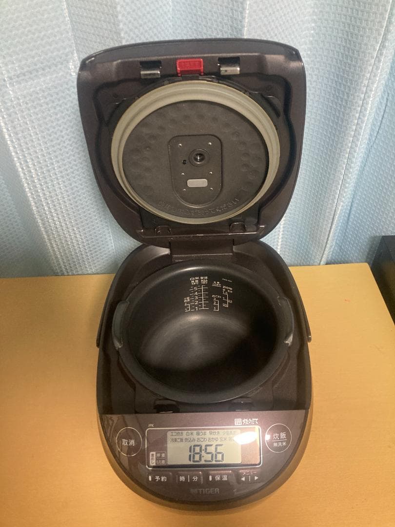 ★JPK-B100 TIGER タイガー圧力 IH炊飯器 ジャー20年製5合炊き