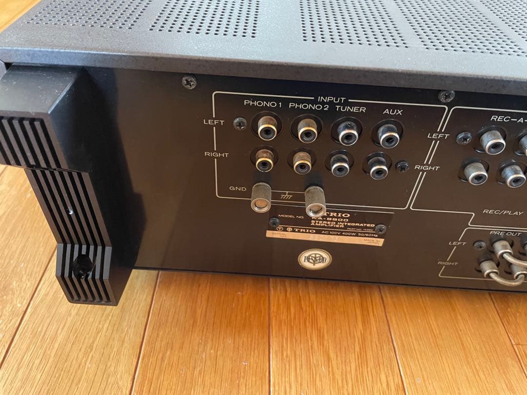 TRIO プリメインアンプ KA-9900 通電確認済み ジャンク