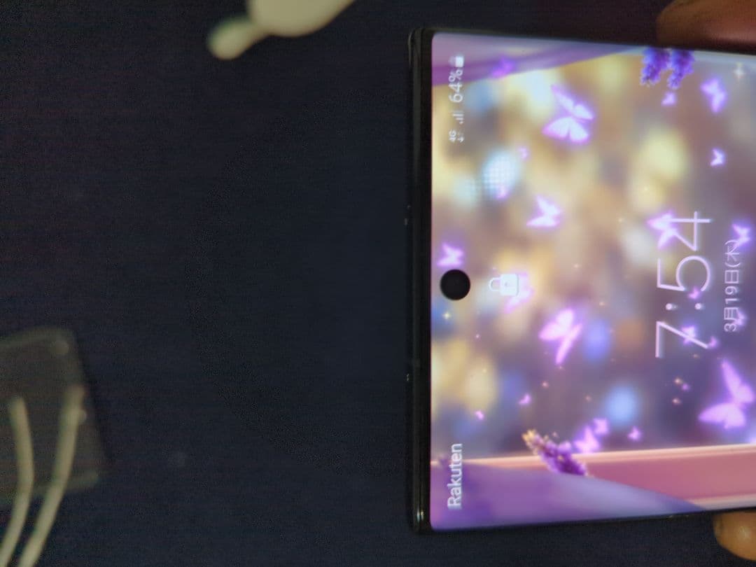 美品　Galaxy Note 10 plus本体 ブラック Sペン付き
