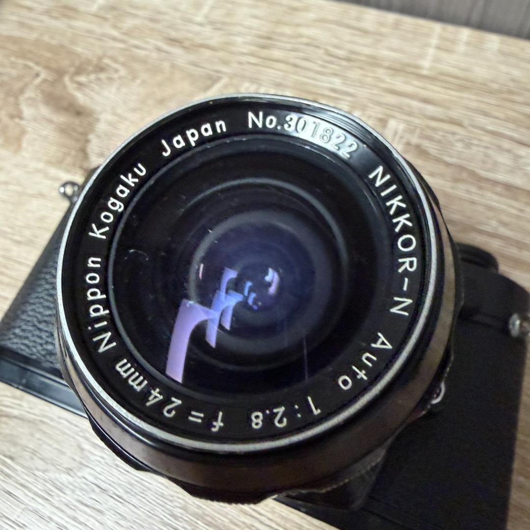 777688/NIKON FM2 N 2.8 24mm ブラック ニコン