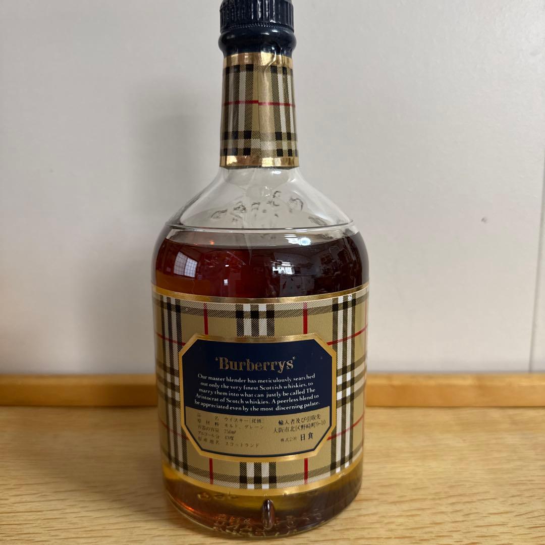Burberry's 12年 ブレンデッドスコッチウイスキー 750ml