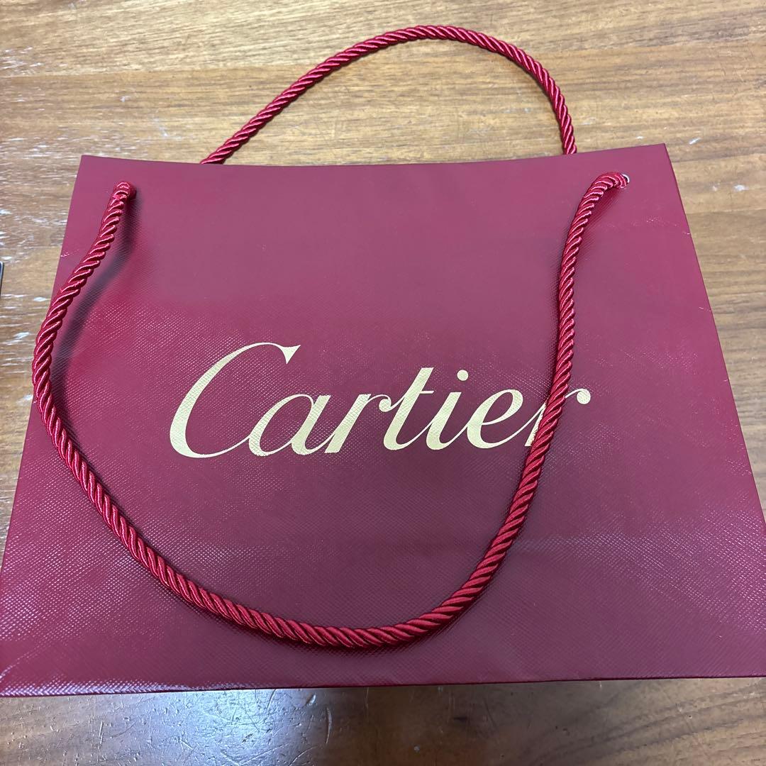 Cartier ショップ袋とリング空箱3点セット