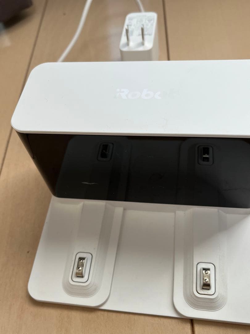 ロボット掃除機本体 ホワイト 充電ドック付