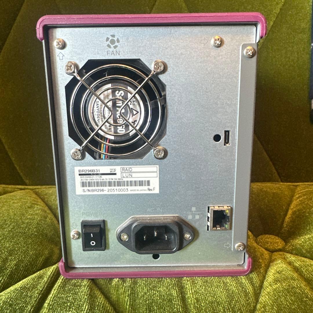 【中古】BIOS社 可搬型 NAS SSD（6TB実装）