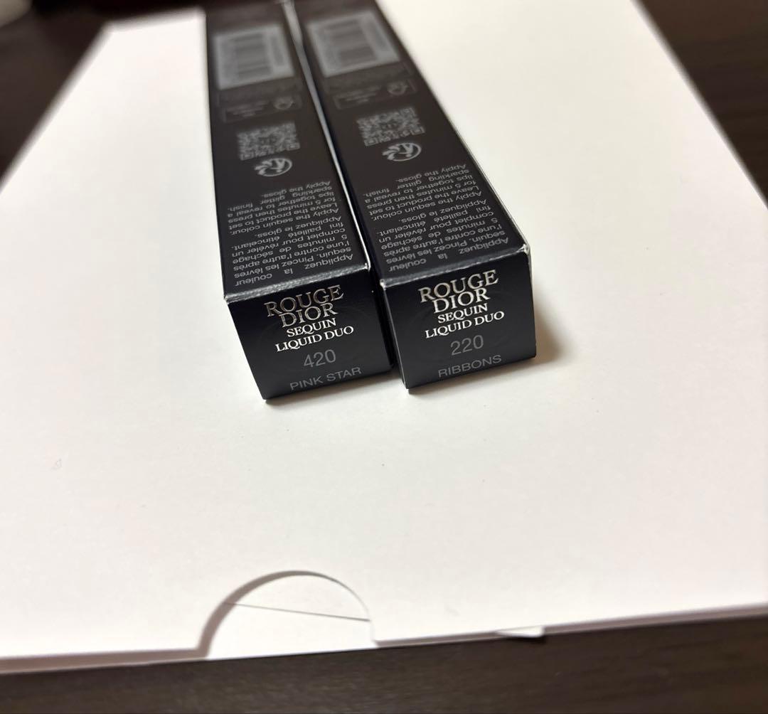 ※値下げ中※ルージュディオール　シークイン リキッドデュオ　220&420