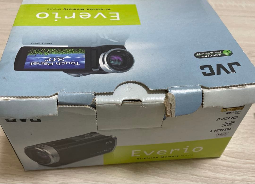 JVC Everio GZ-HM33-w ホワイト ビデオカメラ