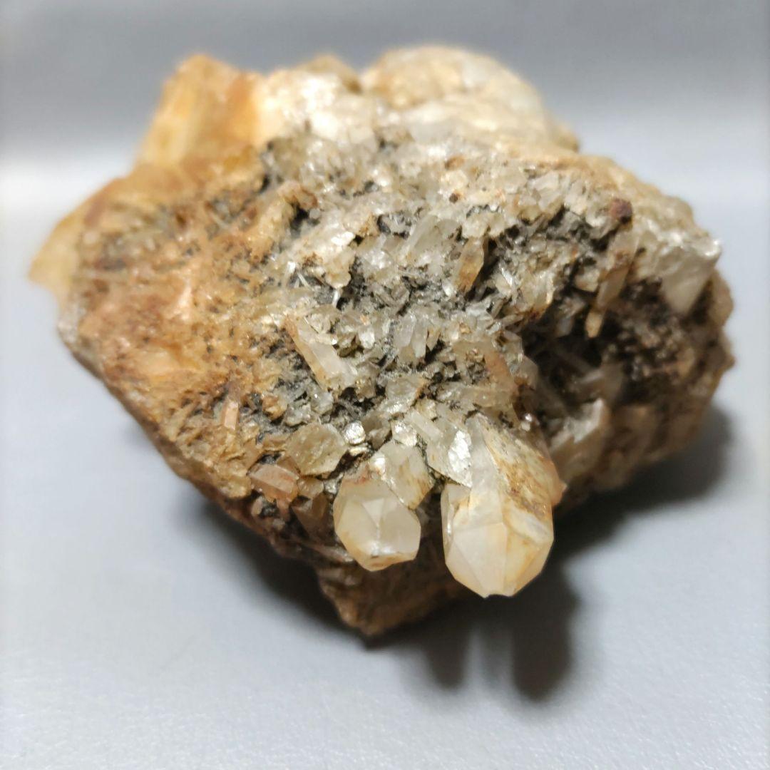 天然石　水晶の原石　クラスター　D598
