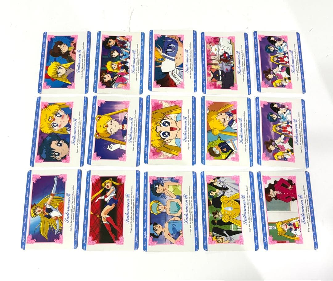【トレカまとめ売り】美少女戦士セーラームーンR 138枚セット＆シール9枚