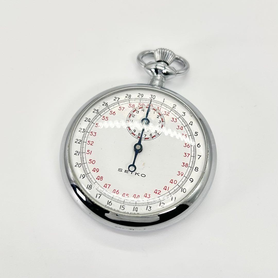 SEIKO セイコー ストップウォッチ 旧ロゴ 手巻き 稼働品