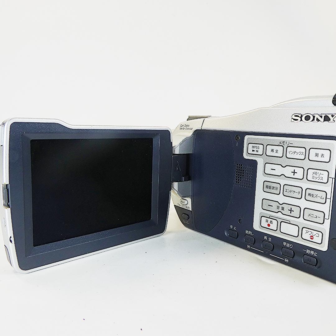 動作品ソニー DCR-TRV27 Mini DVビデオカメラDVDダビングに最適