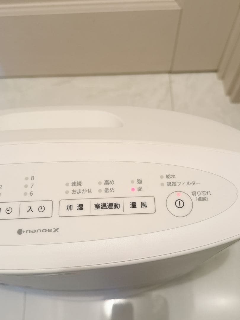 Panasonic 加湿機能付きセラミックファンヒーター DS-FKX1206