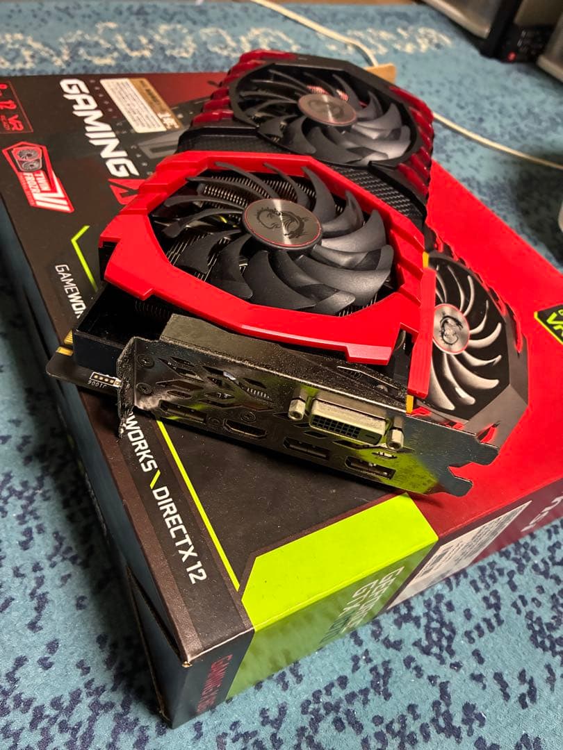 【中古】MSI GeForce GTX1070 GAMING X
