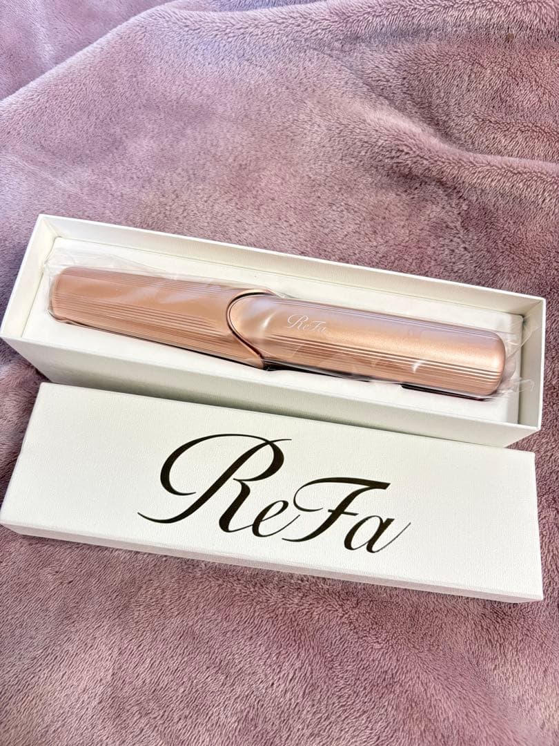 ReFa ヘアアイロン 正規品 美品 箱付き 保証書あり　A6P-DU03686