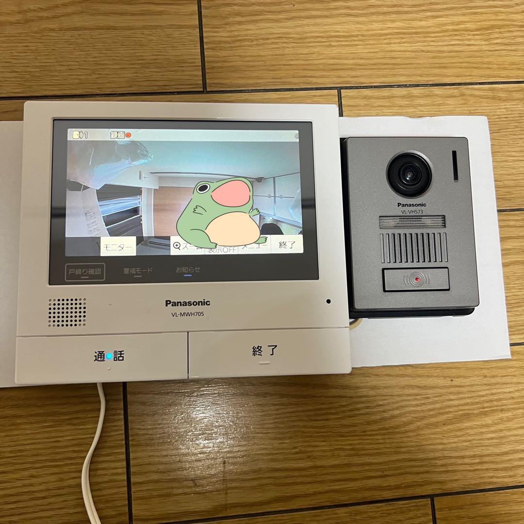 Panasonic インターホンセット VL-MWH705 VL-VH573