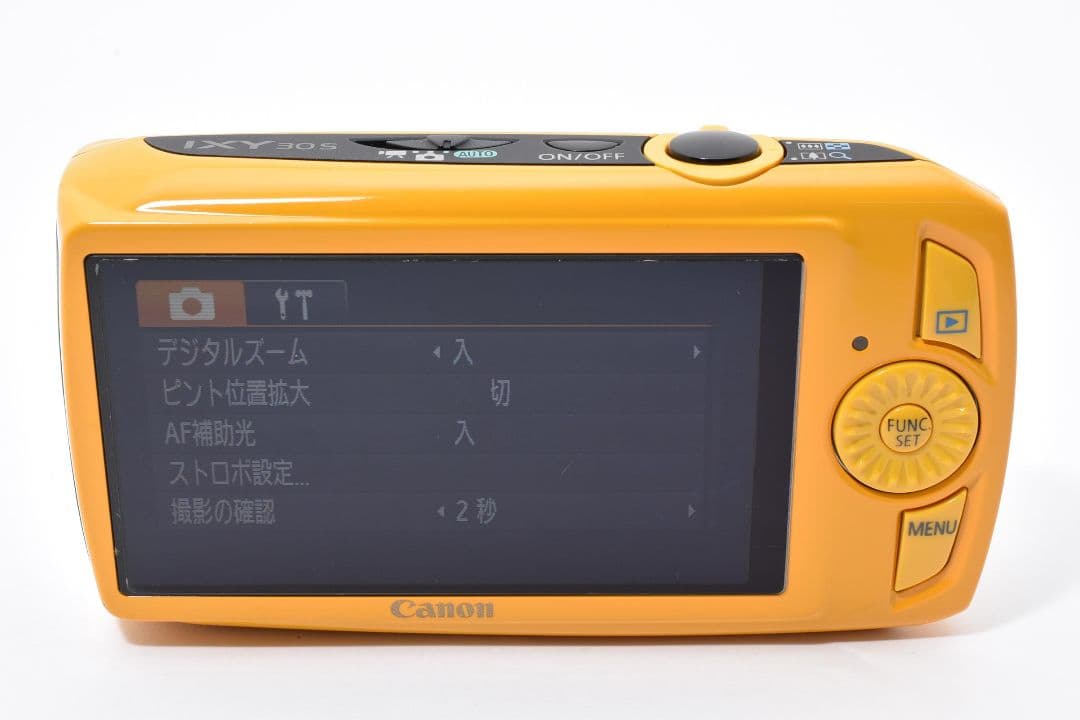 Canon IXY 30S イエロー