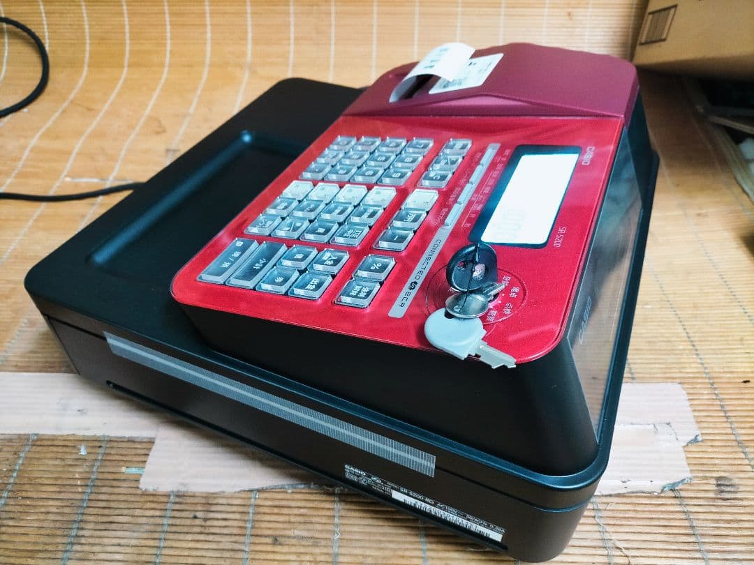 カシオレジスター　SR-S200　　　801447