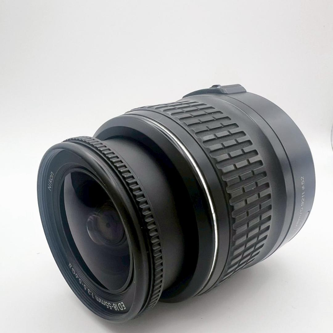 【完動品】Nikon D5300 デジタル一眼 ブラック レンズキット 動作確認