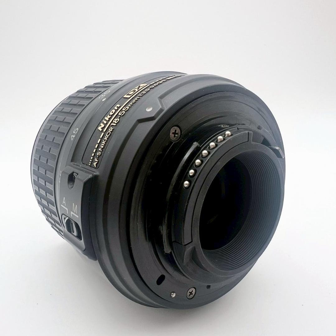 【完動品】Nikon D5300 デジタル一眼 ブラック レンズキット 動作確認