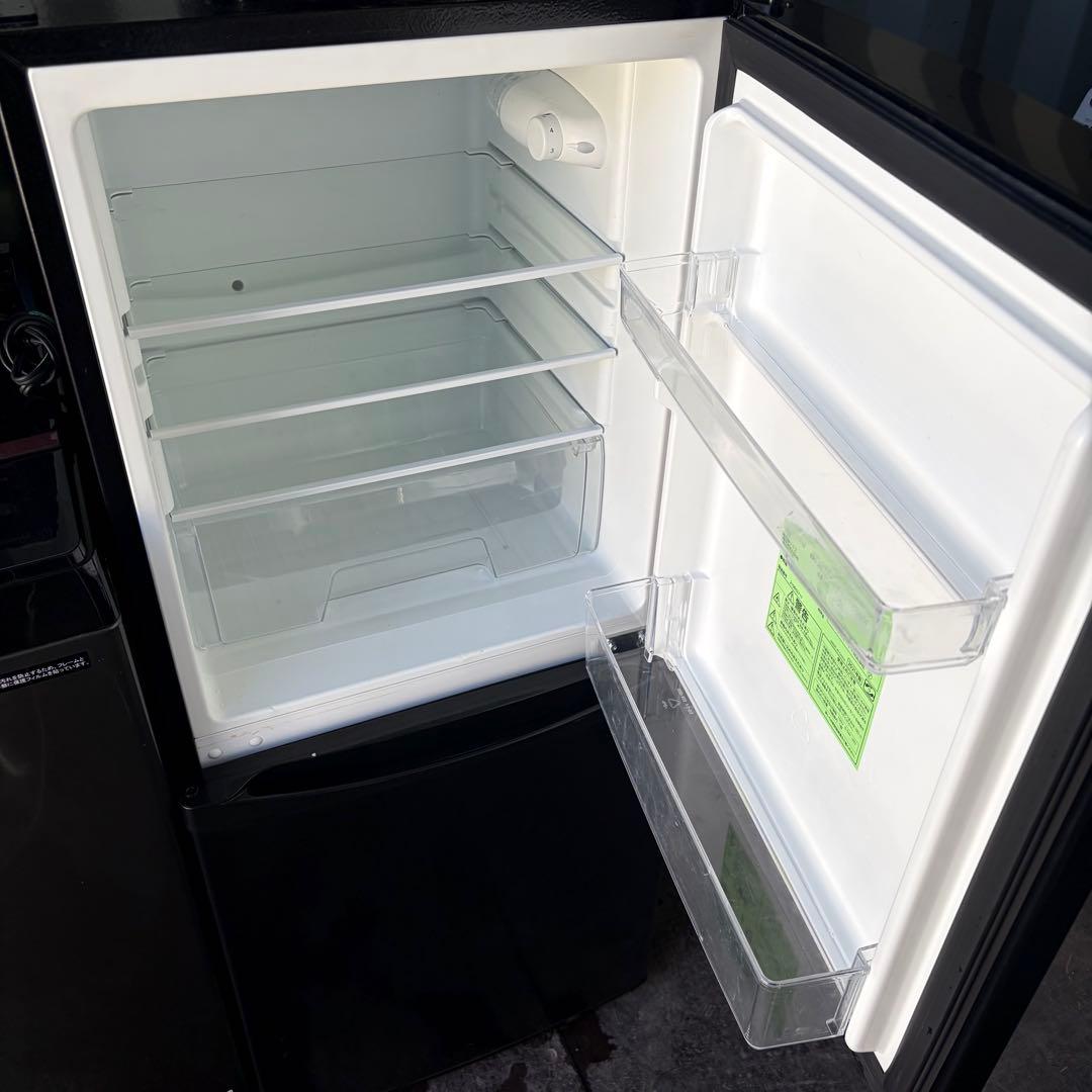運搬取付無料！ブラック純正メーカー冷蔵庫・洗濯機＋トースター・炊飯器4点セット！