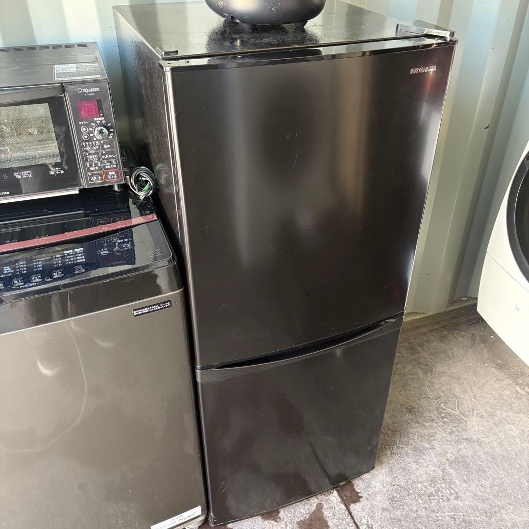 運搬取付無料！ブラック純正メーカー冷蔵庫・洗濯機＋トースター・炊飯器4点セット！