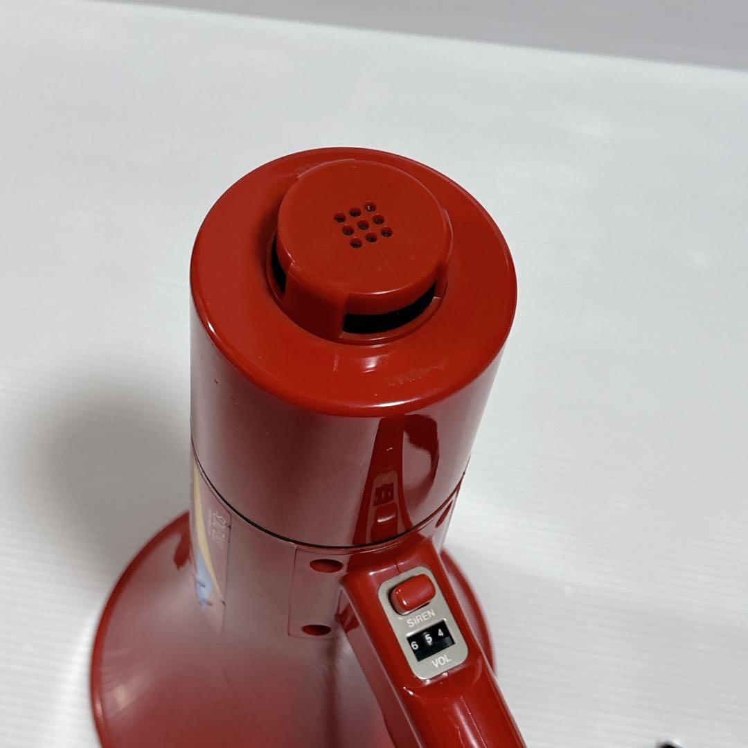 UNI-PEX メガホン TR-210S サイレン付 拡声器 動作品