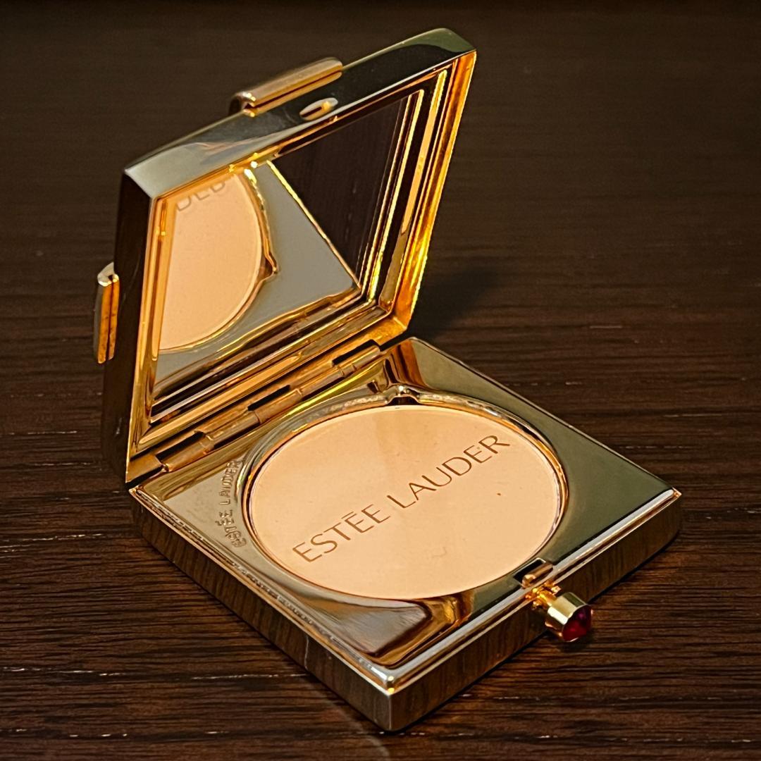 ESTEE LAUDER　エスティローダー　メタルコンパクト　箱備品付き5