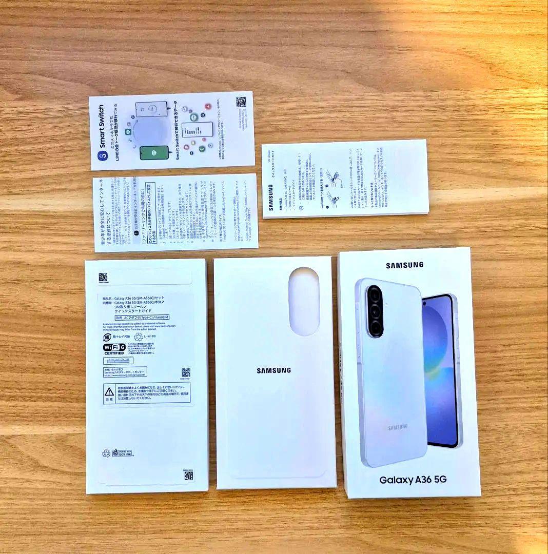 【国内正規品】Samsung Galaxy A36 5G ホワイト
