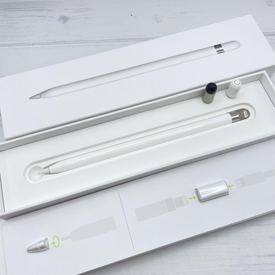 動作確認済み【純正品】Apple Pencil 第一世代 アダプタ＋替え芯