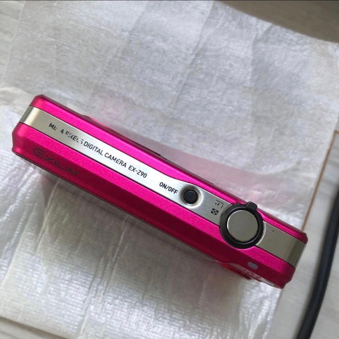 ＊美品 CASIO EXILIM EX-Z90 コンパクトデジタルカメラ ピンク