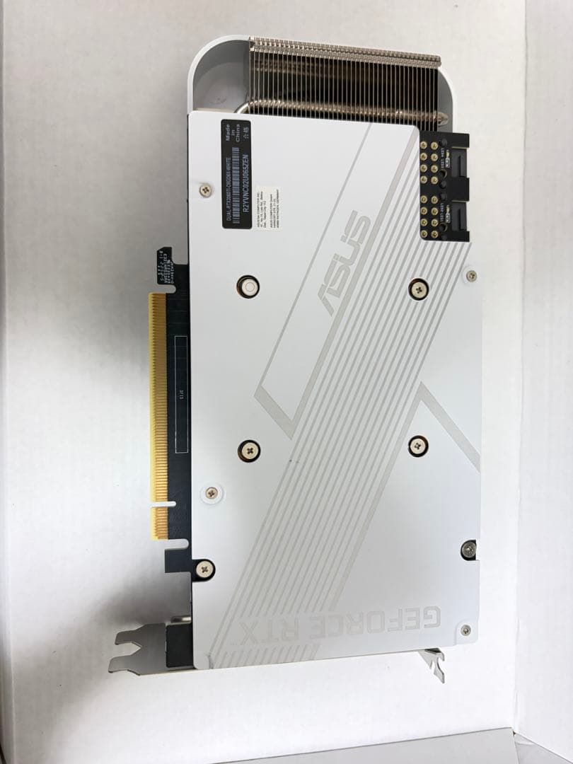 グラフィックボード・グラボ・ビデオカード ASUS Dual Radeon RTX3060 TI 8GB White