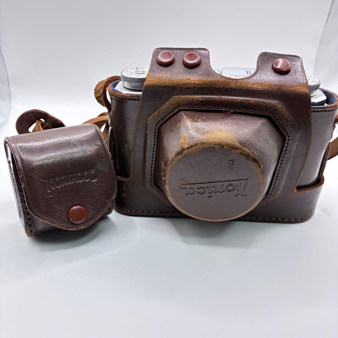 Konica II Bレンジファインダー フィルムカメラ 動作確認済み