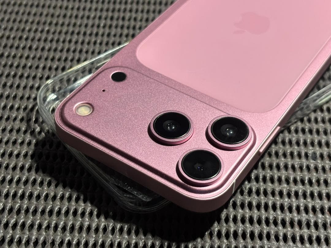 iphoneXR/iphone 17PRO Pink 外装!(限定色)