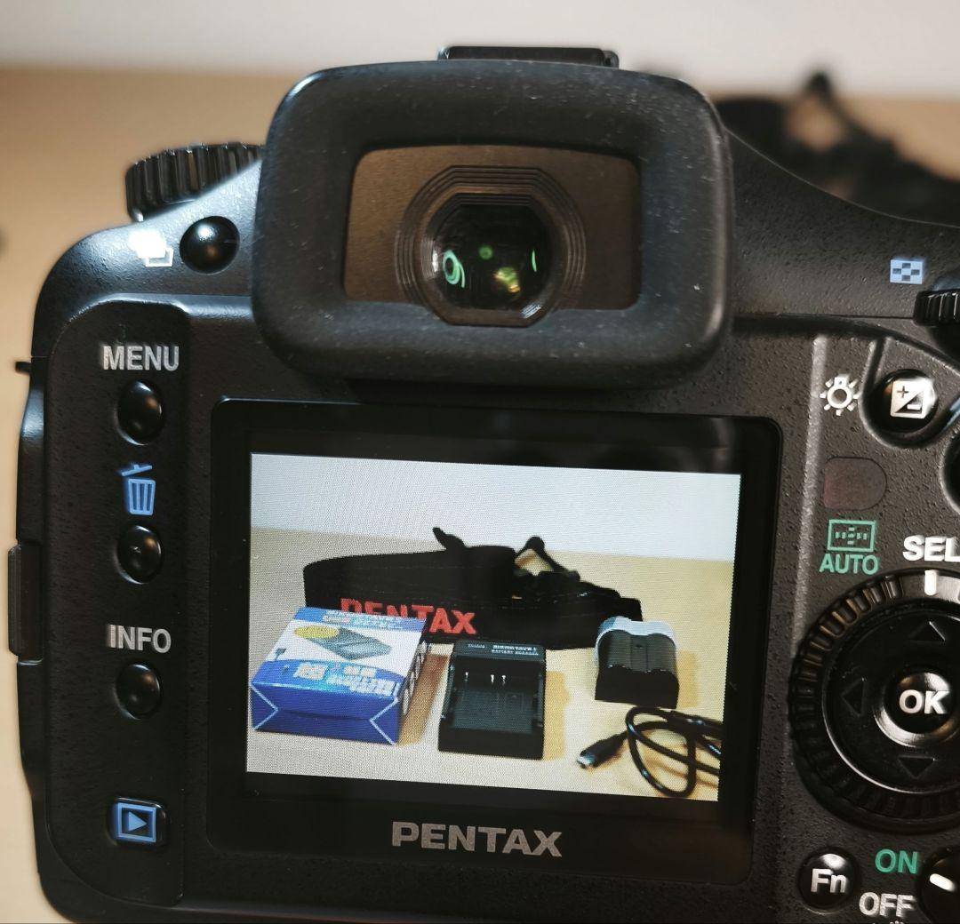 美品 PENTAX K10D ズームレンズ18 - 55mm付き