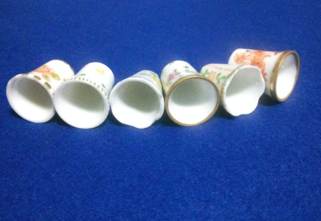専用です☆陶器の指貫～インテリア 6個セット
