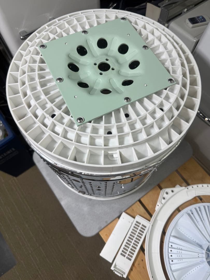 分解洗浄消毒作業済】マクスゼン 5.0Kg全自動洗濯機　JW50WP01BK