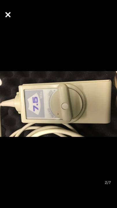 アロカALOKA日立用マイクロコンベックスプローブUST-987-7.5中古