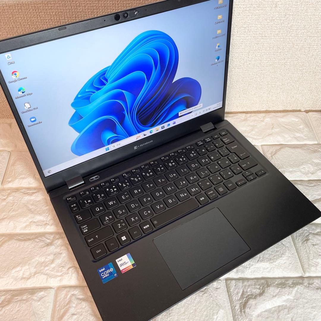 【爆速 SSD】i7-11世代dynabook/G83HU 超軽量ノートPC