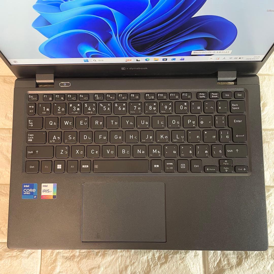 【爆速 SSD】i7-11世代dynabook/G83HU 超軽量ノートPC