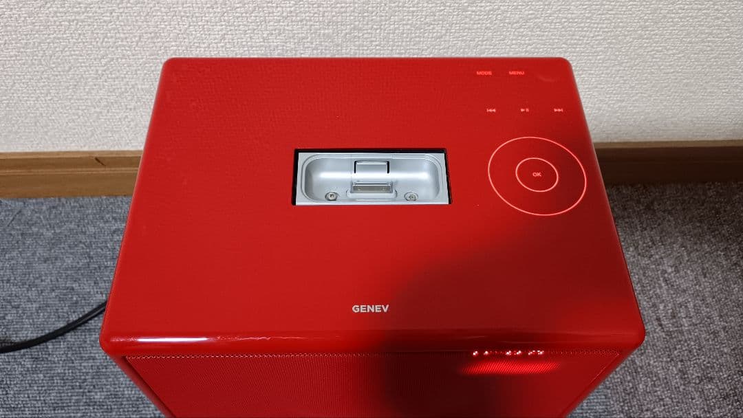 【動作品】GENEVA Model S スピーカー レッド