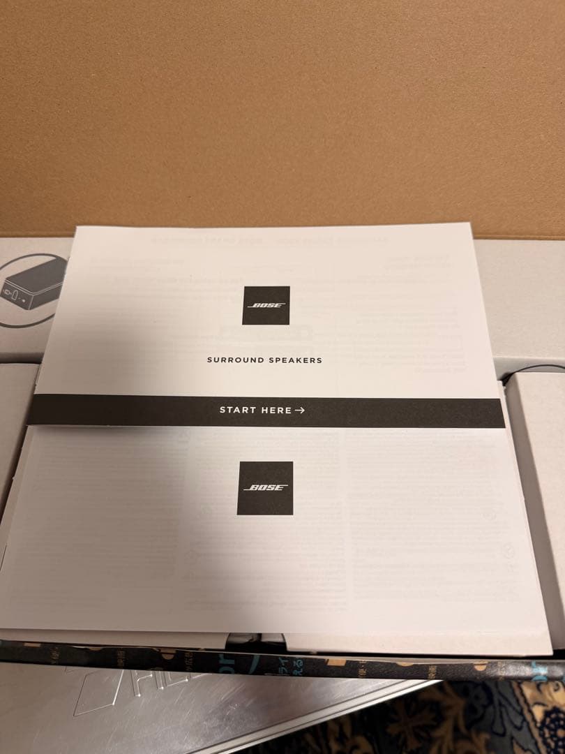 ボーズ　BOSE SURROUND SPEAKERS ワイヤレスリアスピーカー