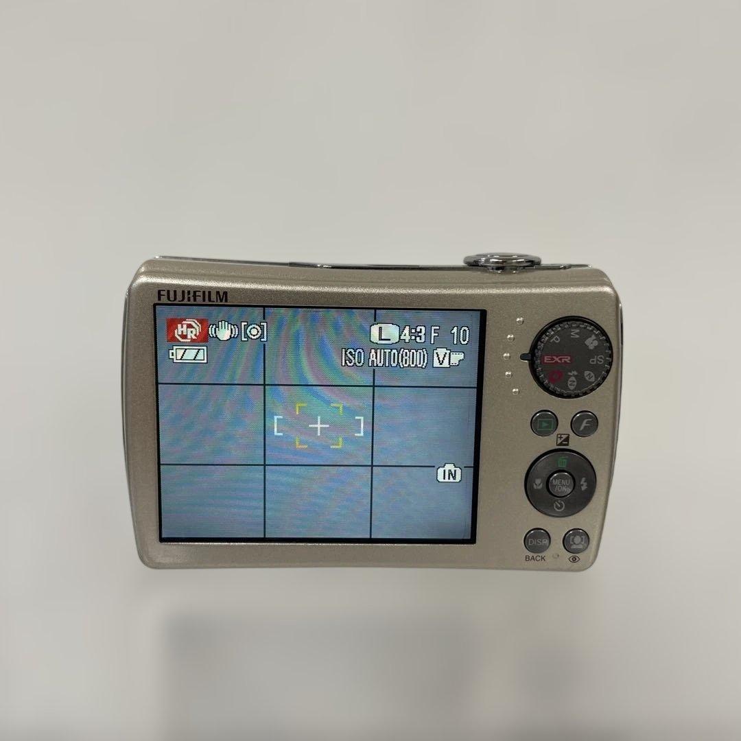 【美品】フジフィルム　FUJIFILM FinePix F200EXR ゴールド