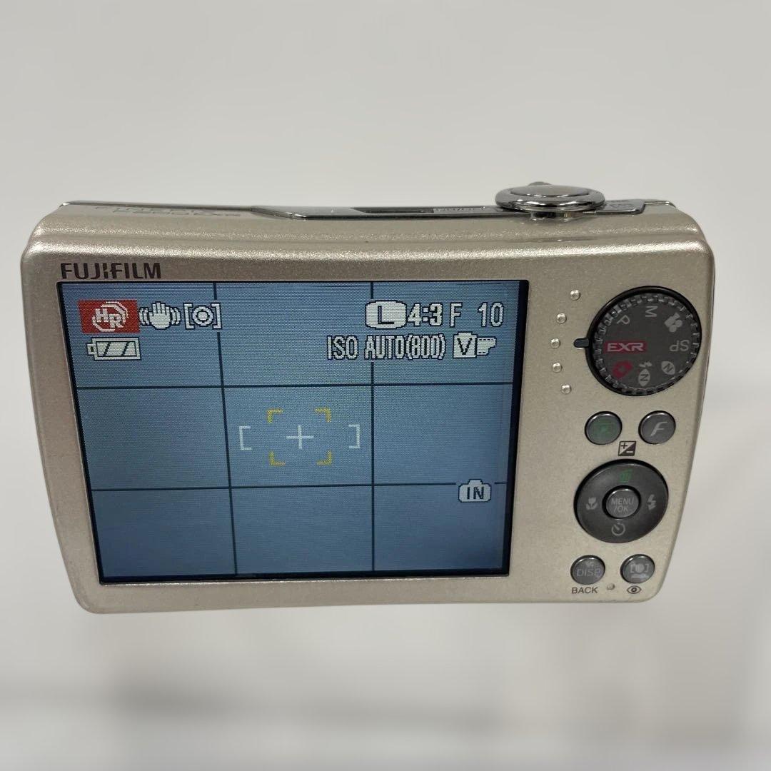 【美品】フジフィルム　FUJIFILM FinePix F200EXR ゴールド