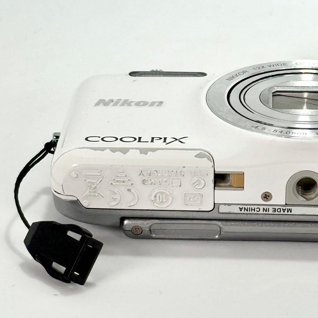 【すぐ使える】Nikon COOLPIX S6600 ホワイト 豪華セット