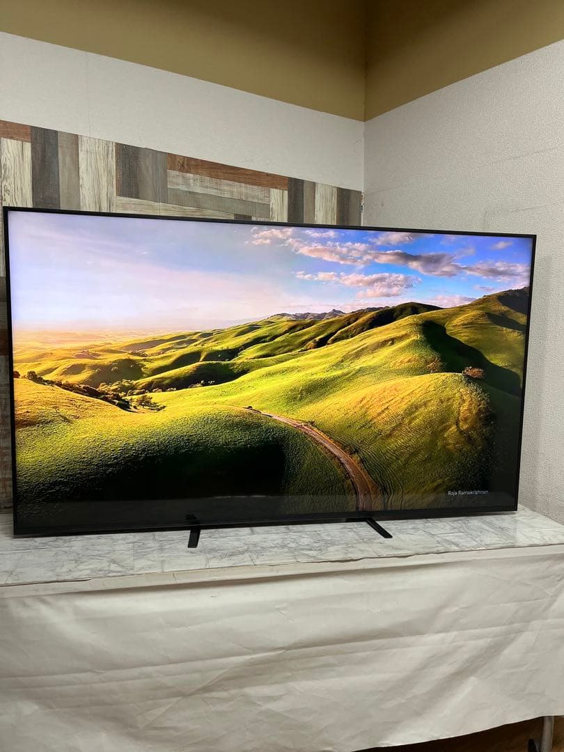 即日受渡❣️全国送料込ソニー65型4K液晶チューナーレスTVネット視聴OK