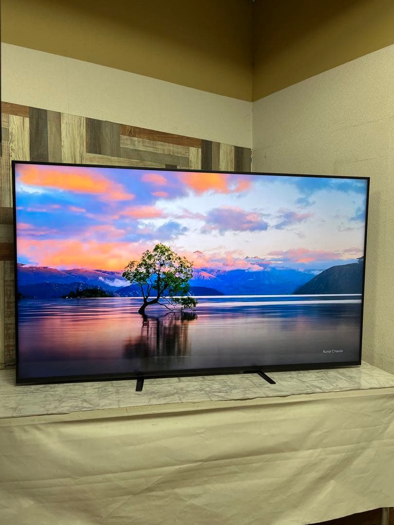 即日受渡❣️全国送料込ソニー65型4K液晶チューナーレスTVネット視聴OK