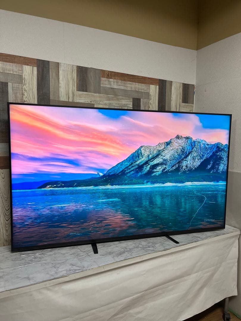 即日受渡❣️全国送料込ソニー65型4K液晶チューナーレスTVネット視聴OK