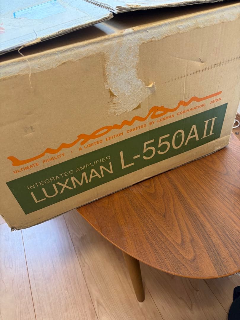 LUXMAN L-550AII ラックスマン 純A級プリメインアンプ