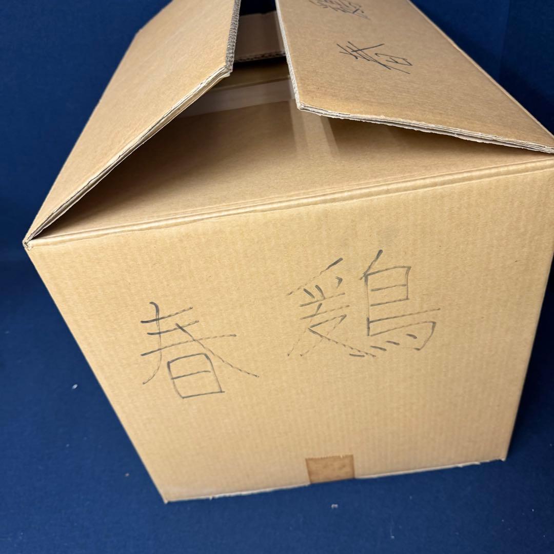 高村光雲(原型) 高村規(監修) 「春鶏」 共箱 銅製 ブロンズ置物 長期保管品