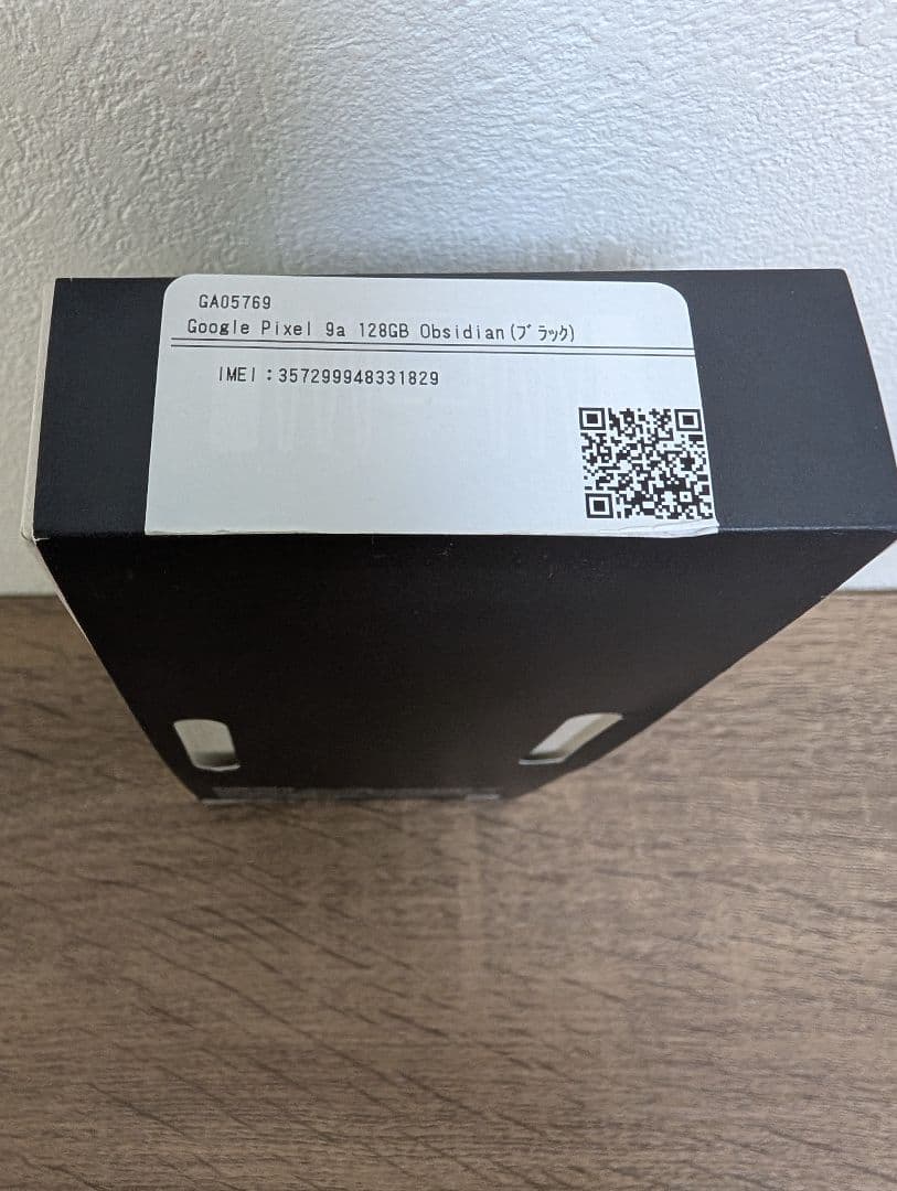 Google Pixel 9a 128GB SIMフリー Obsidian